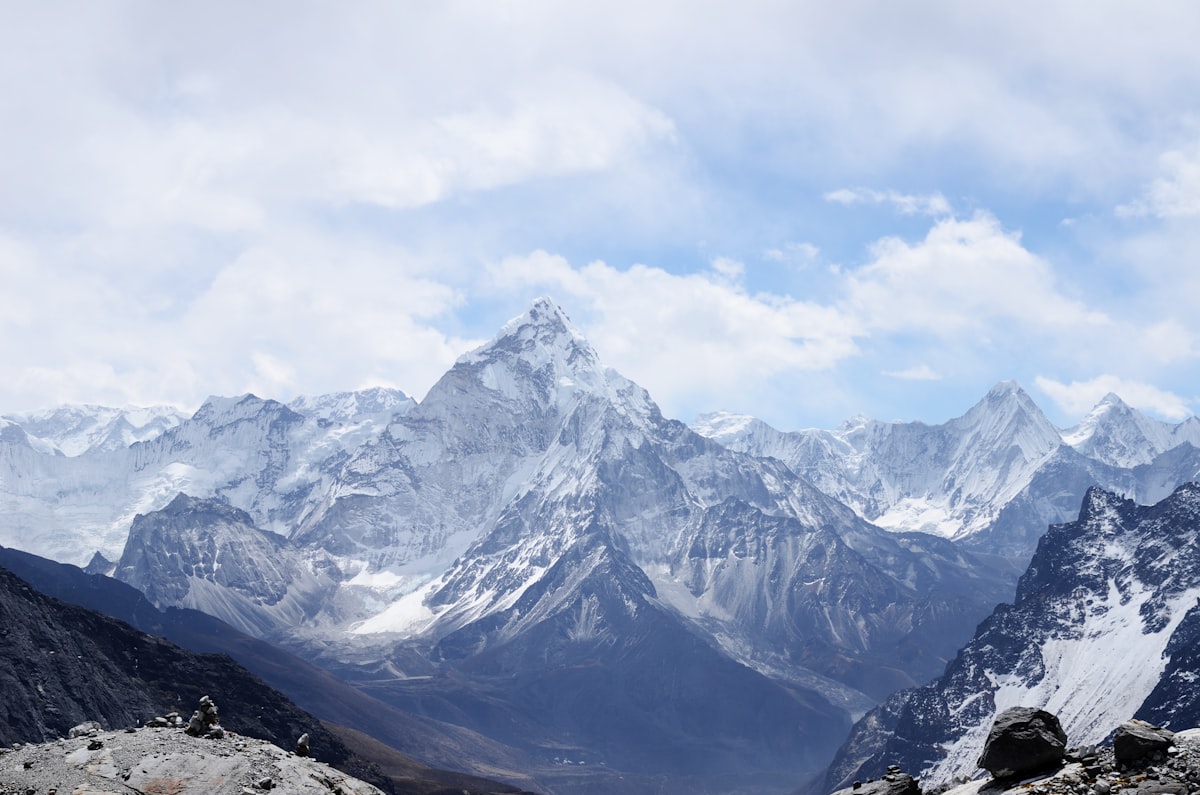 Alpine mountain landscape