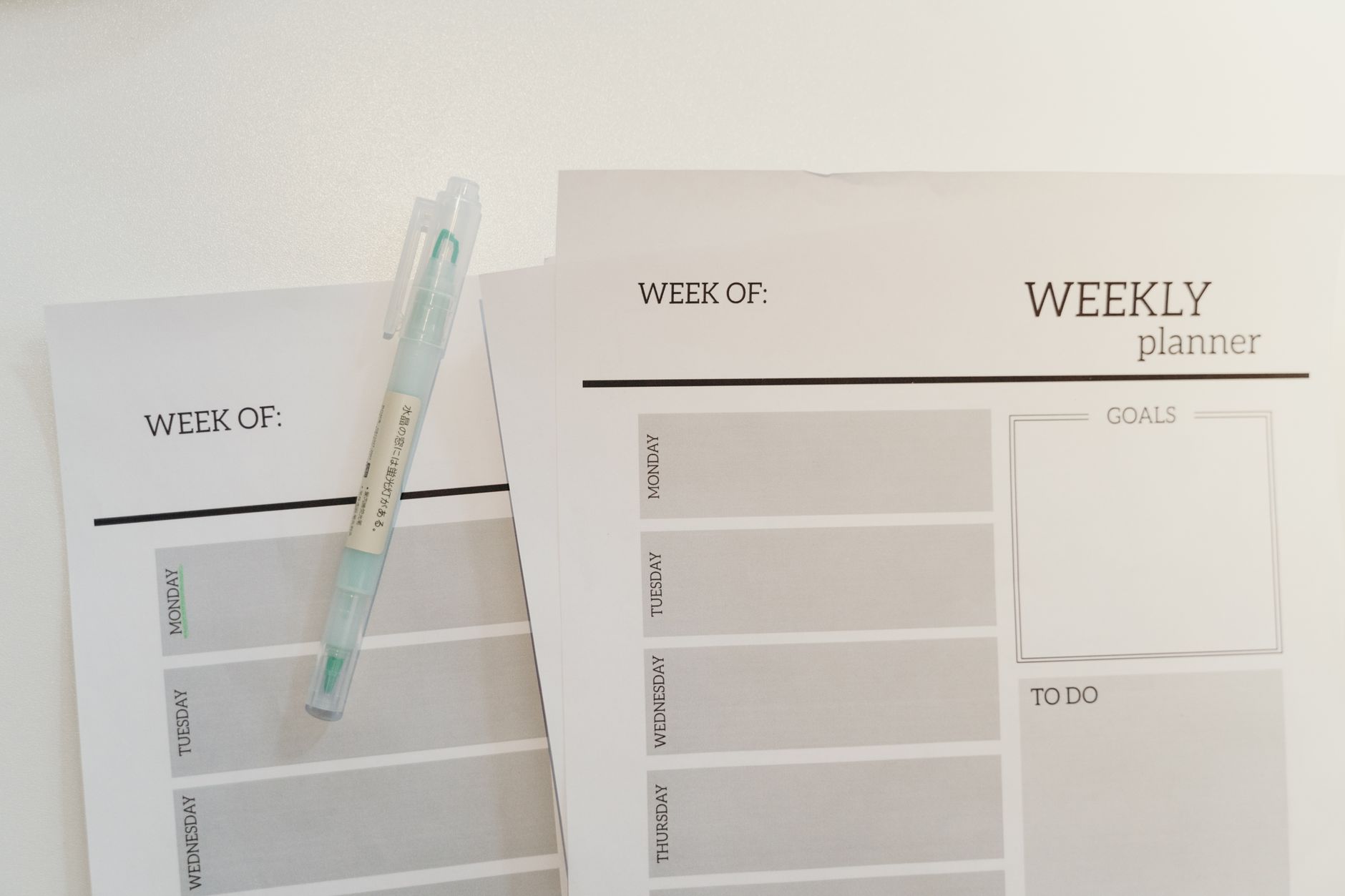 Programming Structure—How to Organize Your Week