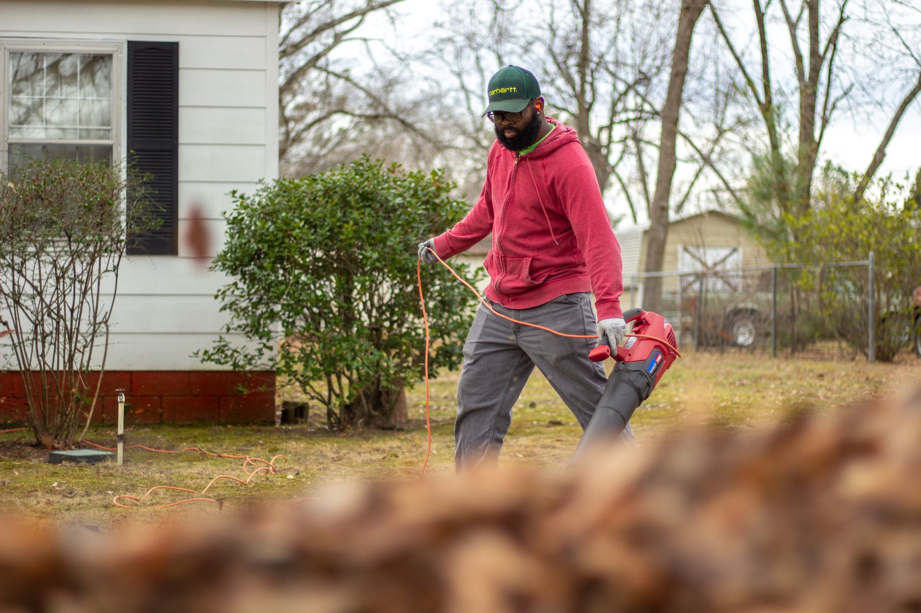 Strength Development From Yard Work
