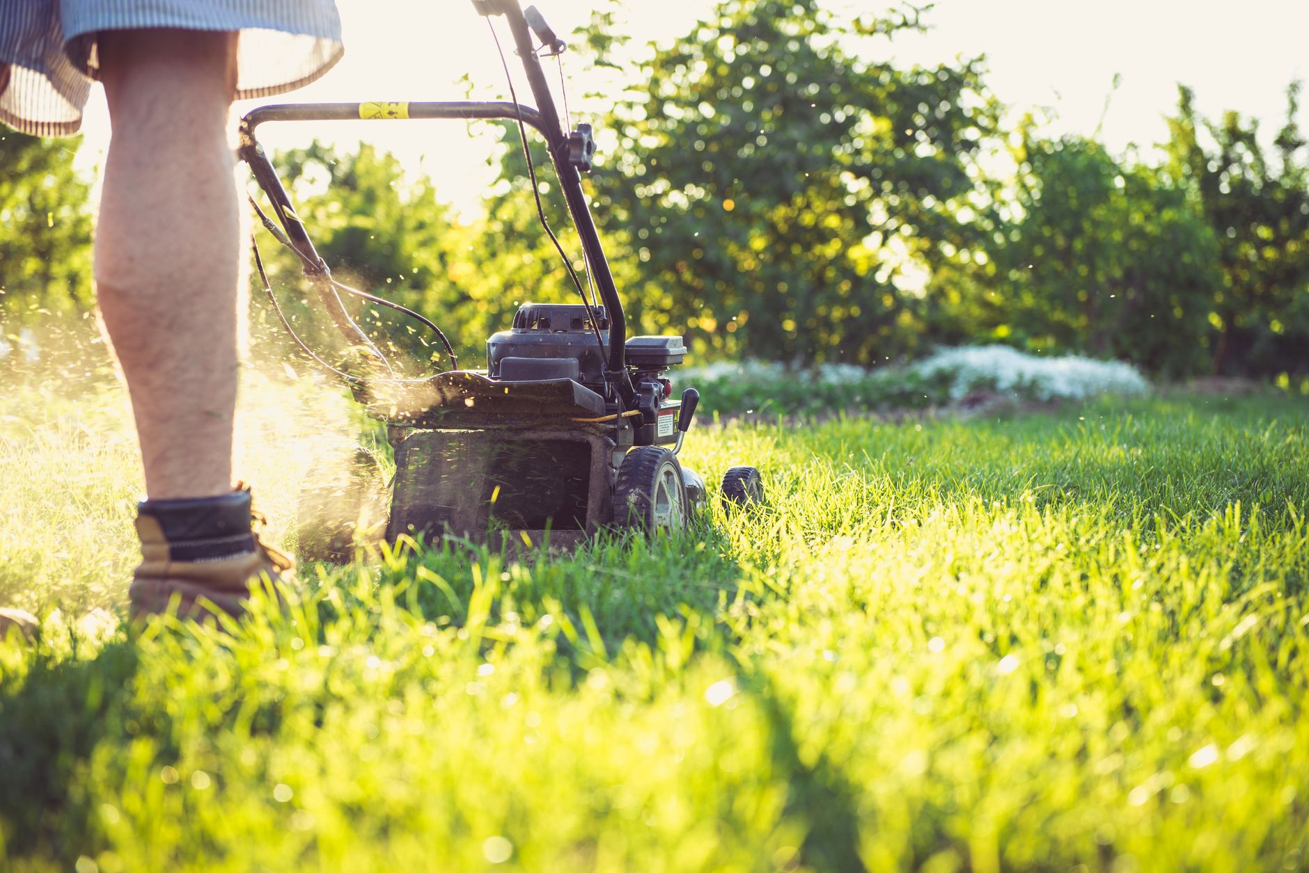 Yard Work That Counts as Exercise - Featured image